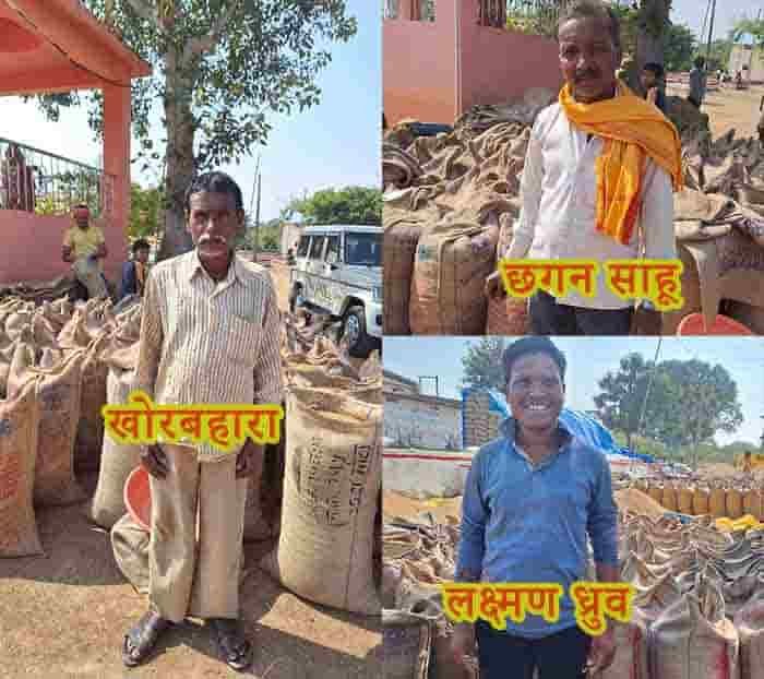 कृषक लक्ष्मण, छगन और खोरबाहरा को धान विक्रय में नहीं हुई परेशानी, आसानी से धान बेच पाए