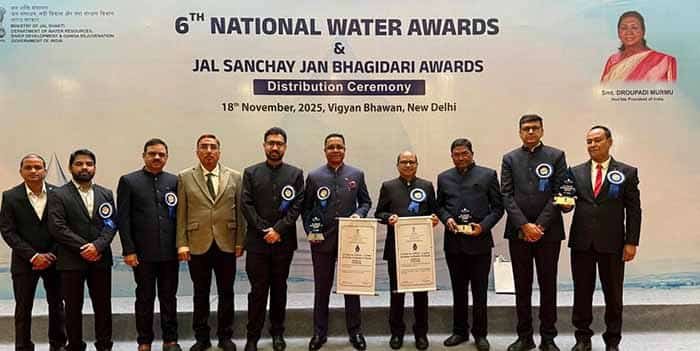 गरियाबंद जिला को जोन-1, केटेगरी-2 में मिला जल संचय, जन भागीदारी के कार्य के लिए मिला देश में तीसरा स्थान