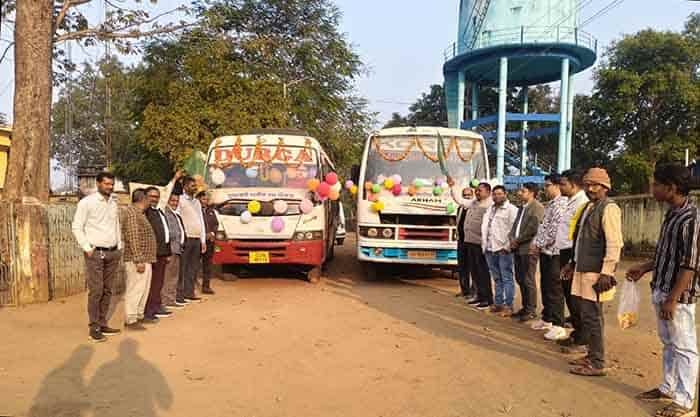 भरतपुर में नई ग्रामीण बस सेवा शुरू