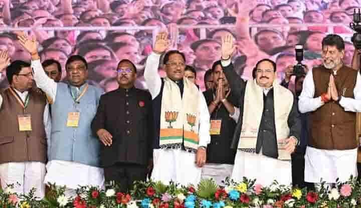 केंद्रीय मंत्री जे.पी. नड्डा ने उपलब्धियों पर दिया बयान