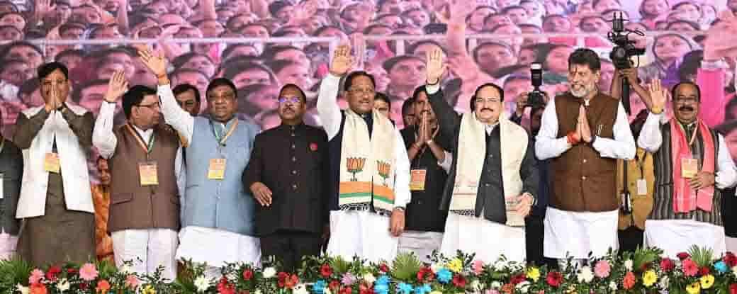 केंद्रीय मंत्री जे.पी. नड्डा ने उपलब्धियों पर दिया बयान