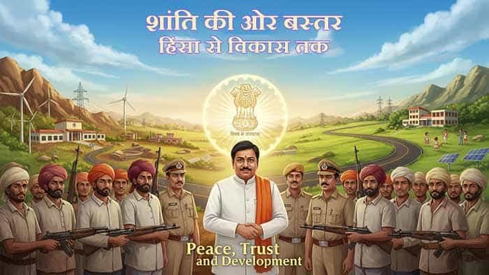 बीजापुर में ‘पूना मारगेम’ अभियान के तहत 34 माओवादी कैडरों ने आत्मसमर्पण किया