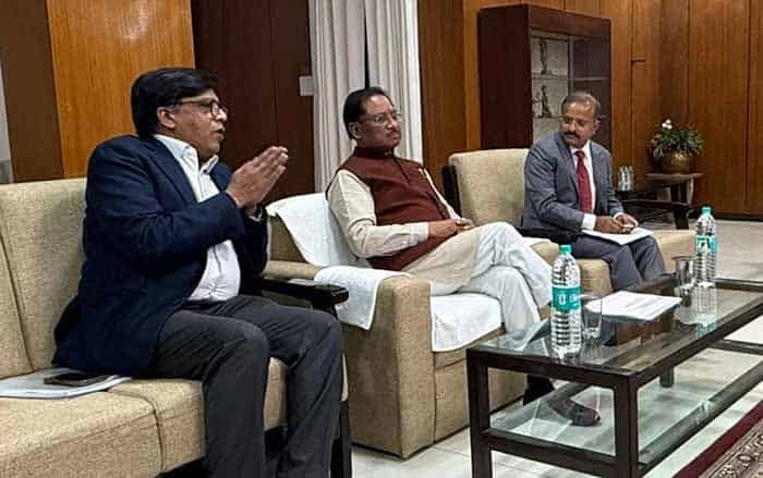 नई तकनीक से सिंचाई में आएगा क्रांतिकारी बदलाव: CM विष्णु देव साय का प्रेशर इरिगेशन मॉडल का अवलोकन