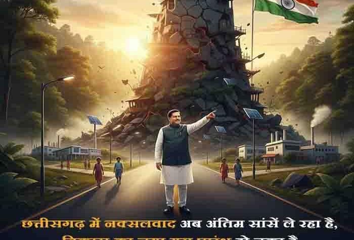 CM साय: छत्तीसगढ़ में नक्सलवाद कमजोर, विकास तेजी से आगे बढ़ रहा