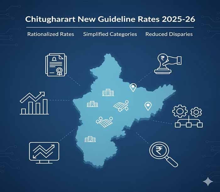 नई गाइडलाइन, नई दिशा: शहरी–ग्रामीण जमीन दरों में आया संतुलन, निवेशकों में उम्मीद की लहर