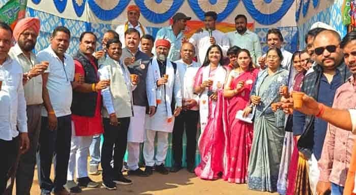 संवाद से सशक्तिकरण तक—अहिवारा में आत्मनिर्भर भारत का जनआंदोलन