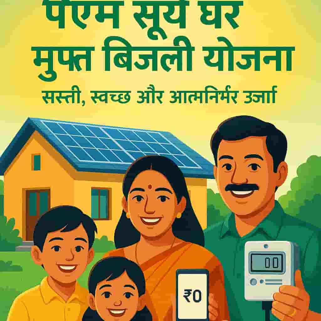 पीएम सूर्य घर योजना से राम नारायण का बिजली बिल शून्य