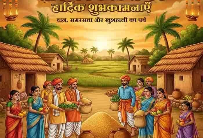 मुख्यमंत्री विष्णुदेव साय ने छेरछेरा पर्व की हार्दिक बधाई दी