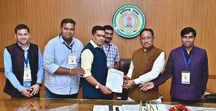 मुख्यमंत्री विष्णुदेव साय से प्रेस क्लब प्रतिनिधिमंडल की भेंट