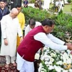 विष्णु देव साय ने श्रीमती कुसुम सिन्हा को दी श्रद्धांजलि