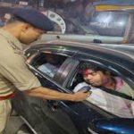 ट्रैफिक नियम तोड़ने पर रायपुर में 130 ड्राइवरों पर जुर्माना