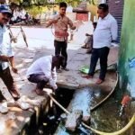 अहिवारा में पाइपलाइन क्षति पर कार्रवाई, मरम्मत के बाद जल आपूर्ति बहाल