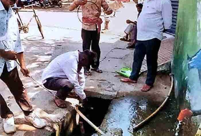 अहिवारा में पाइपलाइन क्षति पर कार्रवाई, मरम्मत के बाद जल आपूर्ति बहाल