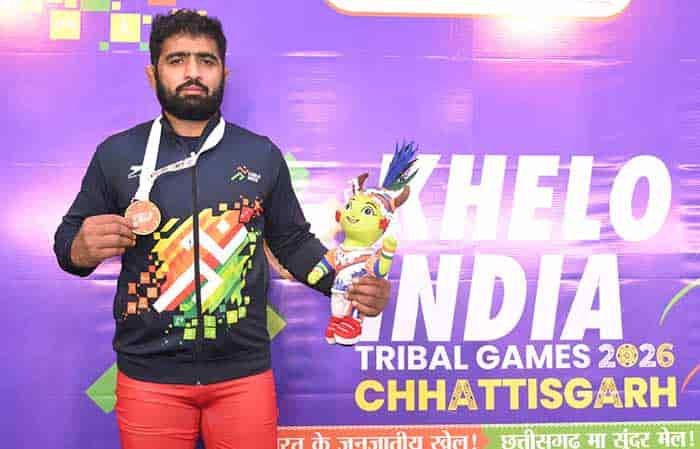 जम्मू-कश्मीर के हमाम हुसैन ने पहला करियर गोल्ड जीता