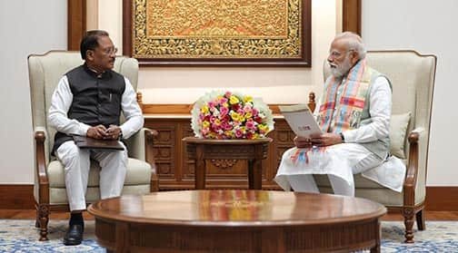 मुख्यमंत्री साय ने बस्तर 2.0 के लिए पीएम मोदी को आमंत्रित किया