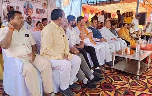 सांकरा में कर्मा जयंती और सामूहिक विवाह का आयोजन हुआ