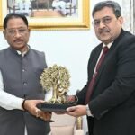 IOCL के मुख्य महाप्रबंधक ने मुख्यमंत्री विष्णु देव साय से मुलाकात की