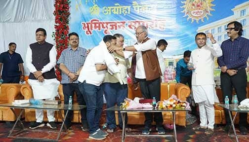 अंबिकापुर में ‘श्री अग्रोहा पैलेस’ का भूमिपूजन किया गया