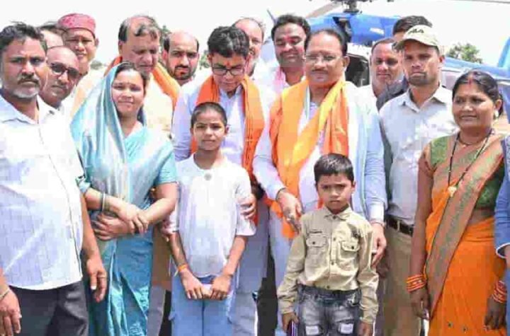 चिरायु योजना से लाभ मिलने पर बच्चों ने मुख्यमंत्री को धन्यवाद दिया