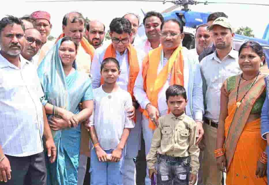 चिरायु योजना से लाभ मिलने पर बच्चों ने मुख्यमंत्री को धन्यवाद दिया