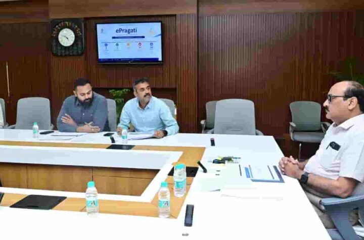 मुख्य सचिव ने ई-प्रगति पोर्टल पर जियोटैग फोटो सहित रिपोर्ट अपलोड करने के निर्देश दिए