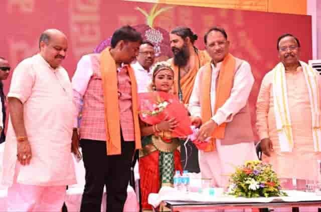 मुख्यमंत्री साय ने कहा कि प्रधानमंत्री के नेतृत्व में सनातन संस्कृति को गौरव मिला