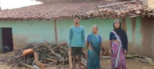 प्रधानमंत्री आवास योजना से परिवार को मिला पक्का घर