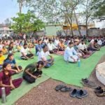 अंतर्राष्ट्रीय योग दिवस पर ग्राम पोटिया में जनप्रतिनिधियों एवं ग्रामीणों की सक्रिय सहभागिता