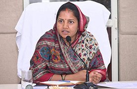 महिला एवं बाल विकास मंत्री श्रीमती लक्ष्मी राजवाड़े ने महत्वपूर्ण निर्णय लिया