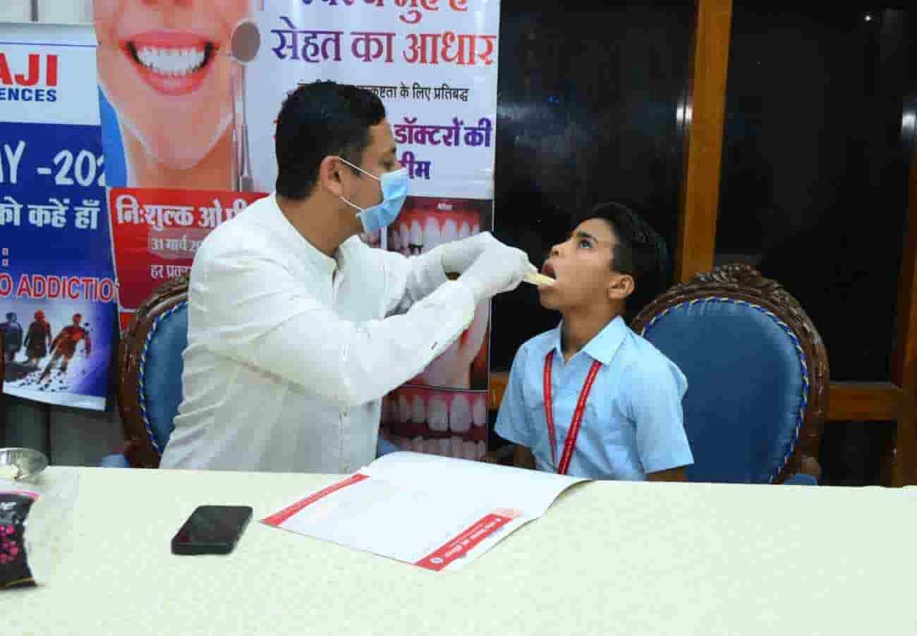 लोकभवन में बाल रोग शिविर आयोजित,राज्यपाल डेका ने स्वास्थ्य परीक्षण शिविर का किया अवलोकन