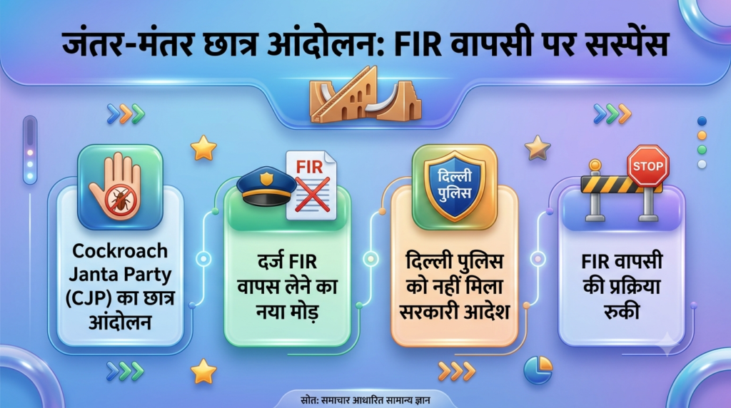 CJP आंदोलन से जुड़े मामलों में FIR वापसी का आधिकारिक आदेश अभी नहीं मिला: दिल्ली पुलिस