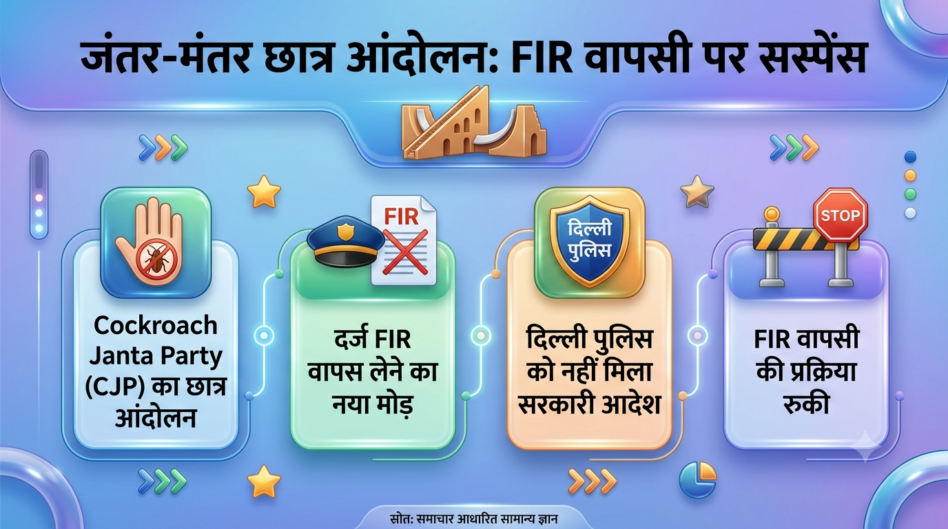 CJP आंदोलन से जुड़े मामलों में FIR वापसी का आधिकारिक आदेश अभी नहीं मिला: दिल्ली पुलिस