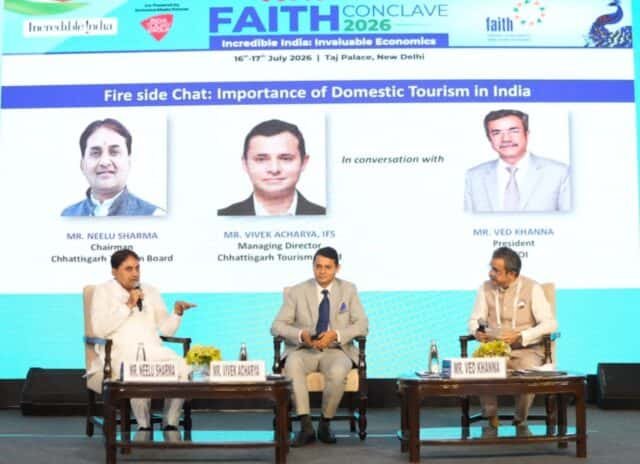 संस्कृति, प्रकृति और पर्यटन का संगम—फेथ कांक्लेव 2026 में छत्तीसगढ़ ने छोड़ी अपनी अलग छाप