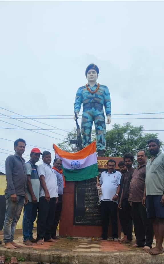 शिवसेना (उद्धव बालासाहेब ठाकरे) ने देशभक्ति के साथ मनाया कारगिल विजय दिवस