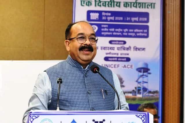 जल संकट से निपटने का बड़ा संदेश! अरुण साव बोले—जलापूर्ति योजनाओं को बचाने के लिए जरूरी है जल संरक्षण