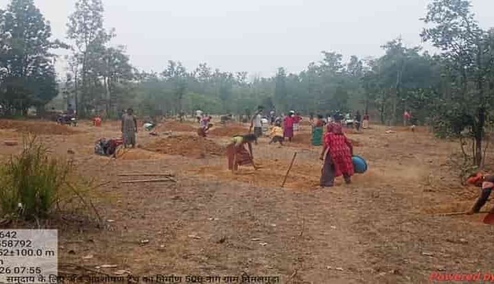 मनरेगा से निम्मलगुड़ा में हुआ विकास