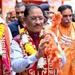 मुख्यमंत्री विष्णु देव साय ने रुद्राभिषेक कर प्रदेशवासियों की सुख-समृद्धि की कामना की