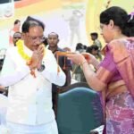 माधुरी जी से राखी बंधवाकर भावुक हुए मुख्यमंत्री साय