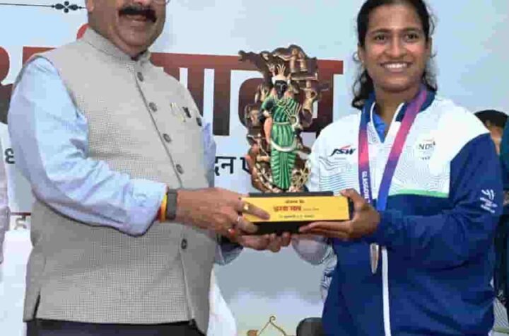 ज्ञानेश्वरी की सफलता से राज्य के युवा लेंगे प्रेरणा, खेलों के लिए तैयार होगा अच्छा वातावरण – अरुण साव