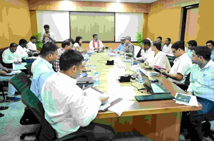 मुख्य सचिव ने विभागीय सचिवों की उच्च स्तरीय बैठक ली