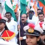 देशभक्ति के उत्साह के साथ निकली तिरंगा यात्रा, उप मुख्यमंत्री अरुण साव हुए शामिल