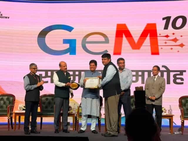 छत्तीसगढ़ को GeM सस्टेनेबल प्रोक्योरमेंट अवार्ड, शासकीय खरीदी दोगुनी होकर ₹3,935 करोड़ पहुंची