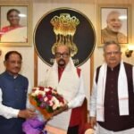 मुख्यमंत्री साय ने राज्यपाल रमेन डेका से की सौजन्य भेंट, विभिन्न विषयों पर हुई चर्चा