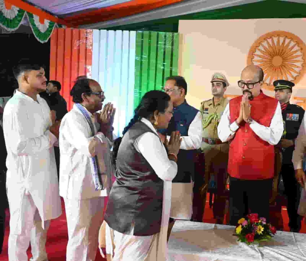 स्वतंत्रता दिवस पर लोकभवन में आयोजित हुआ स्वागत समारोह