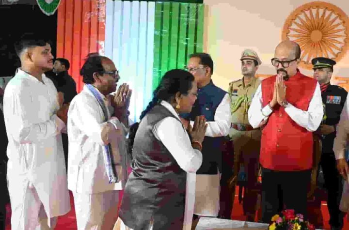 स्वतंत्रता दिवस पर लोकभवन में आयोजित हुआ स्वागत समारोह