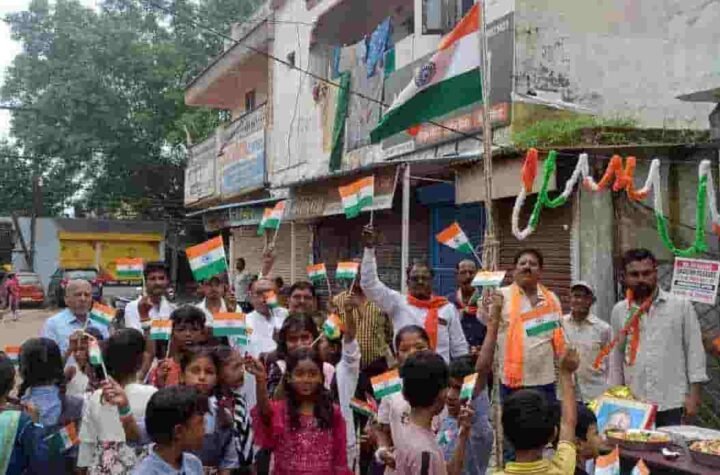 भिलाई शिवसेना कार्यालय में देशभक्ति का रंग, हर्षोल्लास से मनाया गया 80वां स्वतंत्रता दिवस
