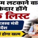 काम नहीं करने वाले 6 ठेकेदार ब्लैकलिस्टेड