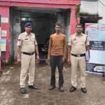 बीएसपी में कॉपर केबल चोरी के प्रयास में आरोपी पकड़ा, 27 हजार का सामान जब्त