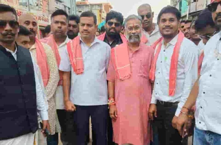 अहिवारा में पोरा तिहार पर जबर पोरा रैली का आयोजन