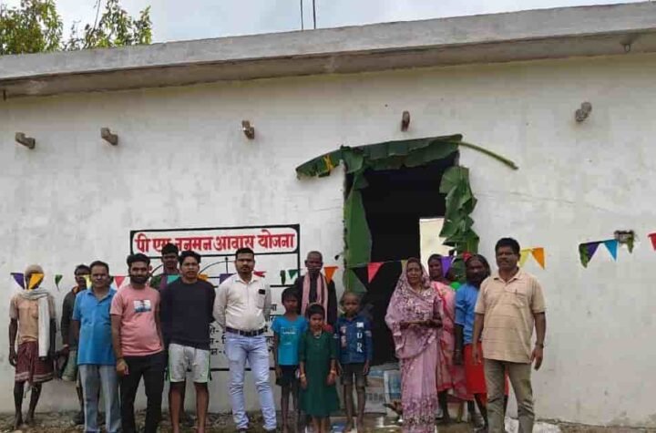 बलरामपुर जिले के 6,968 परिवारों को मिला पक्का आवास
